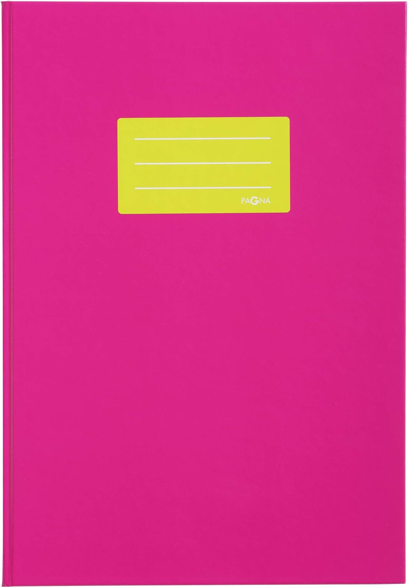 Pagna 26070 34 Notebook Style Up Notebook A4 192 Pages, Gingham Pages, Dark Pink