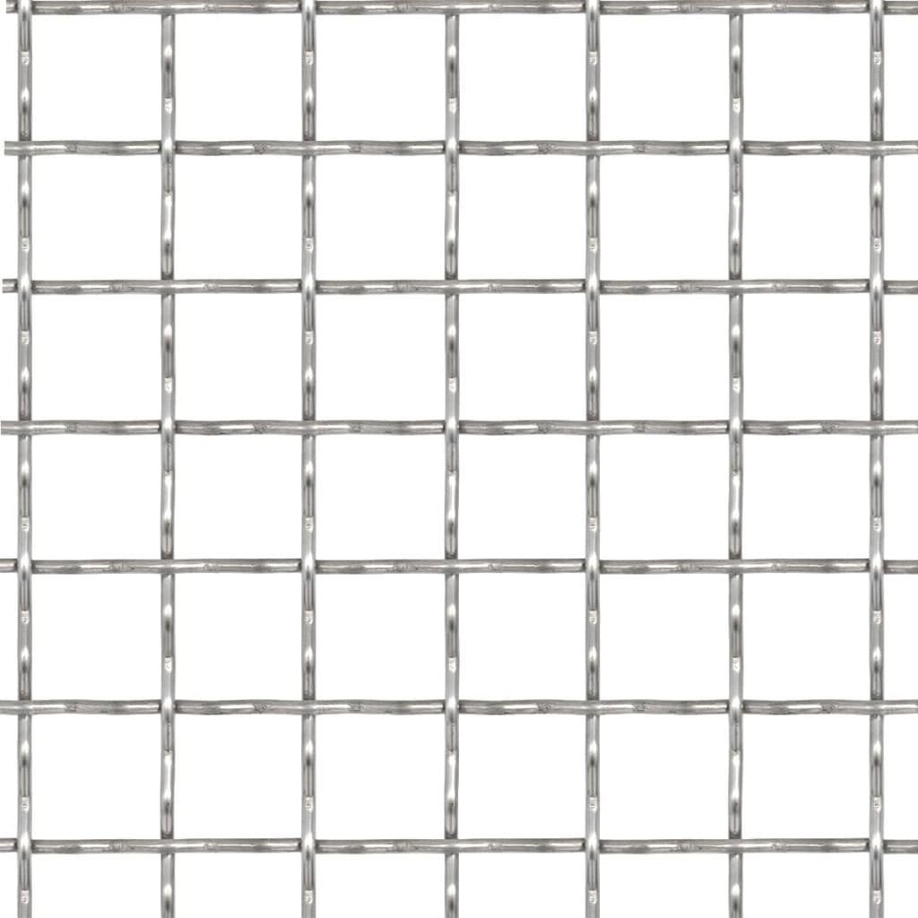 Drahtgitter Wellengitter Edelstahl Gartenzaun 4 Eck Geflecht Drahtzaun Lange Und Hohe Wahlbar 50 50 Cm 31 31 3 Mm Amazon De Kuche Haushalt