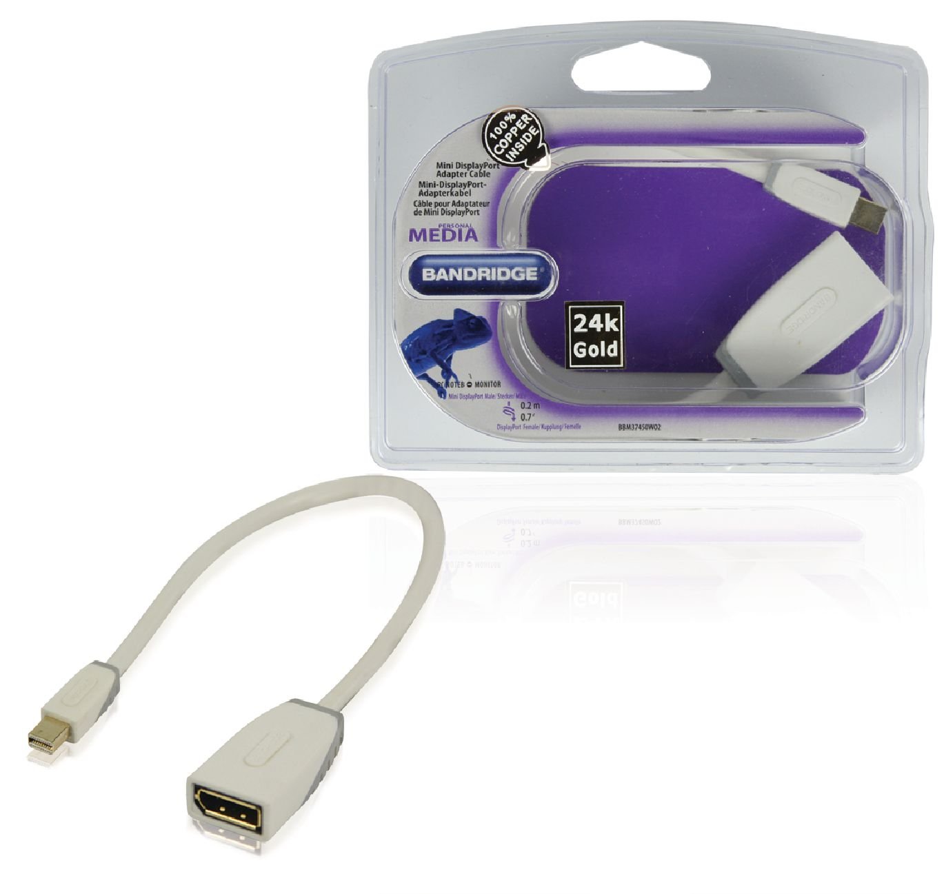 Bandridge BBM37450 W02 – ADAPTER CABLE, 0.20 m