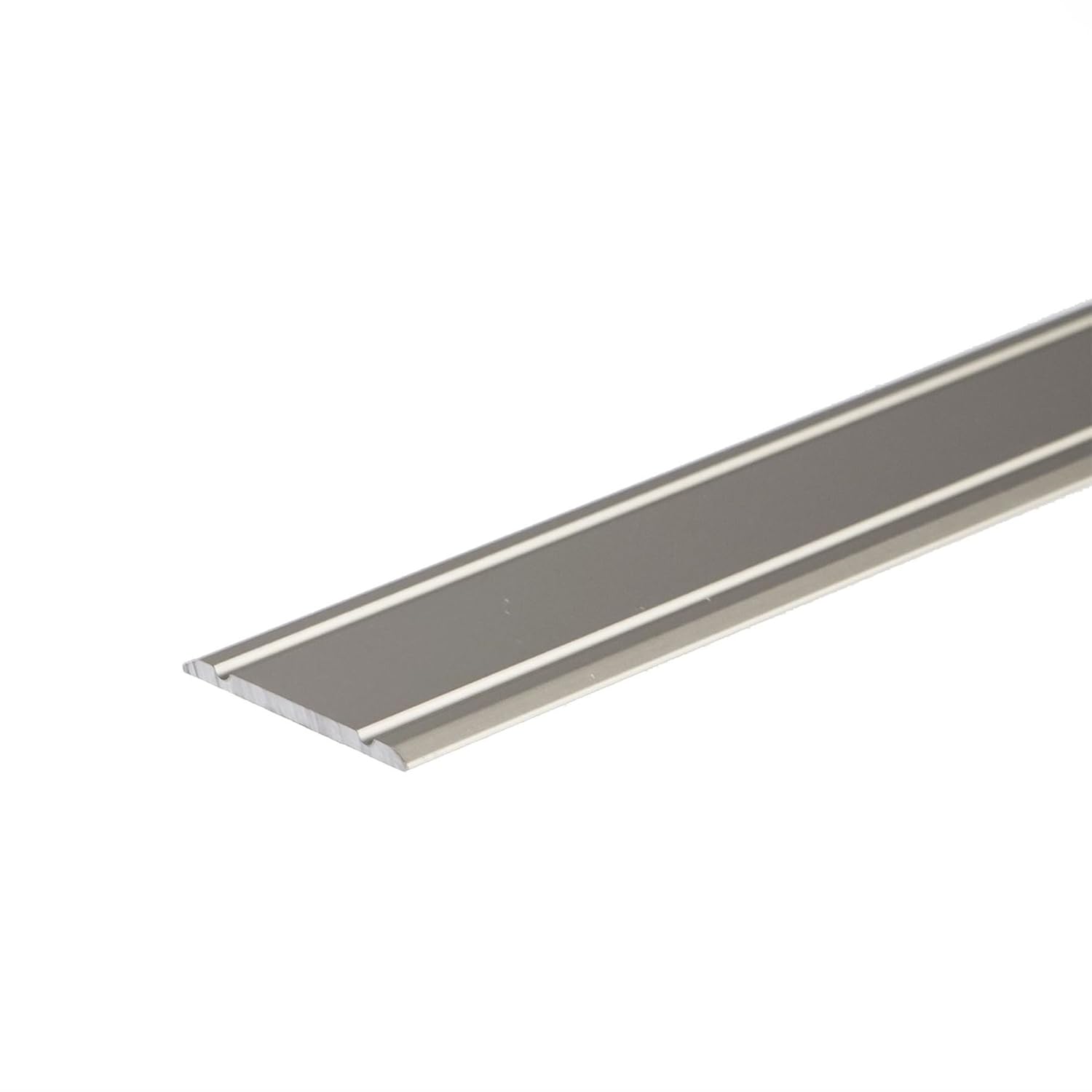 FLAT SELFADHESIVE ANODISED ALUMINIUM DOOR FLOOR EDGING BAR STRIP TRIM