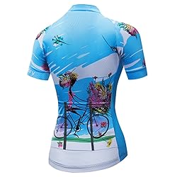 Weimostar Women's Cycling Jersey Short Sleeve Shirt
