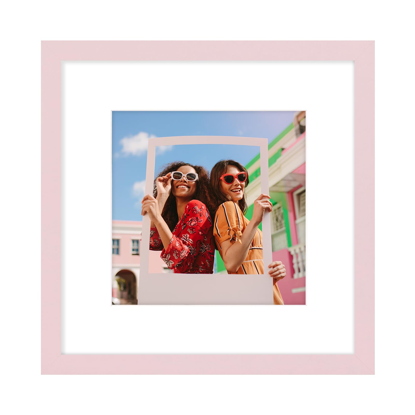 Vittanly 12x12 Picture Frame, Engineered Wood with