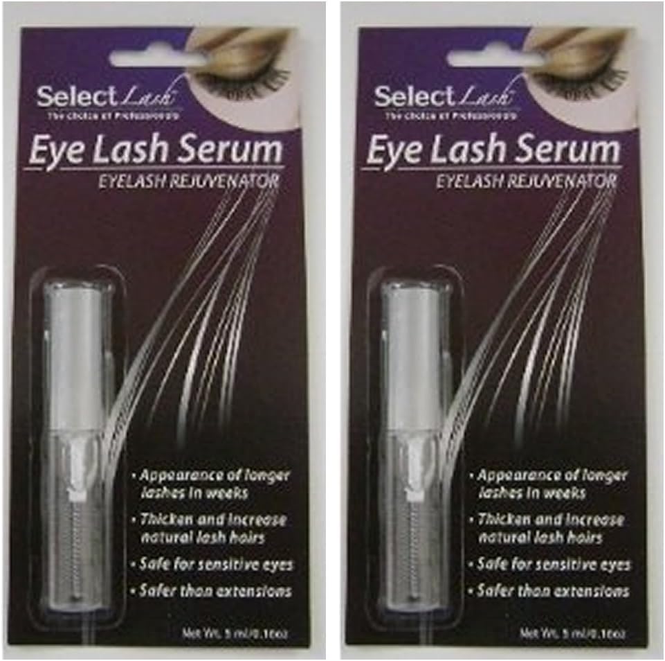 2 EYELASH SERUM - SELECT LASH GROWTH SERUM - RESULTS IN WEEKS LONGER THICKER NATURAL EYELASHES