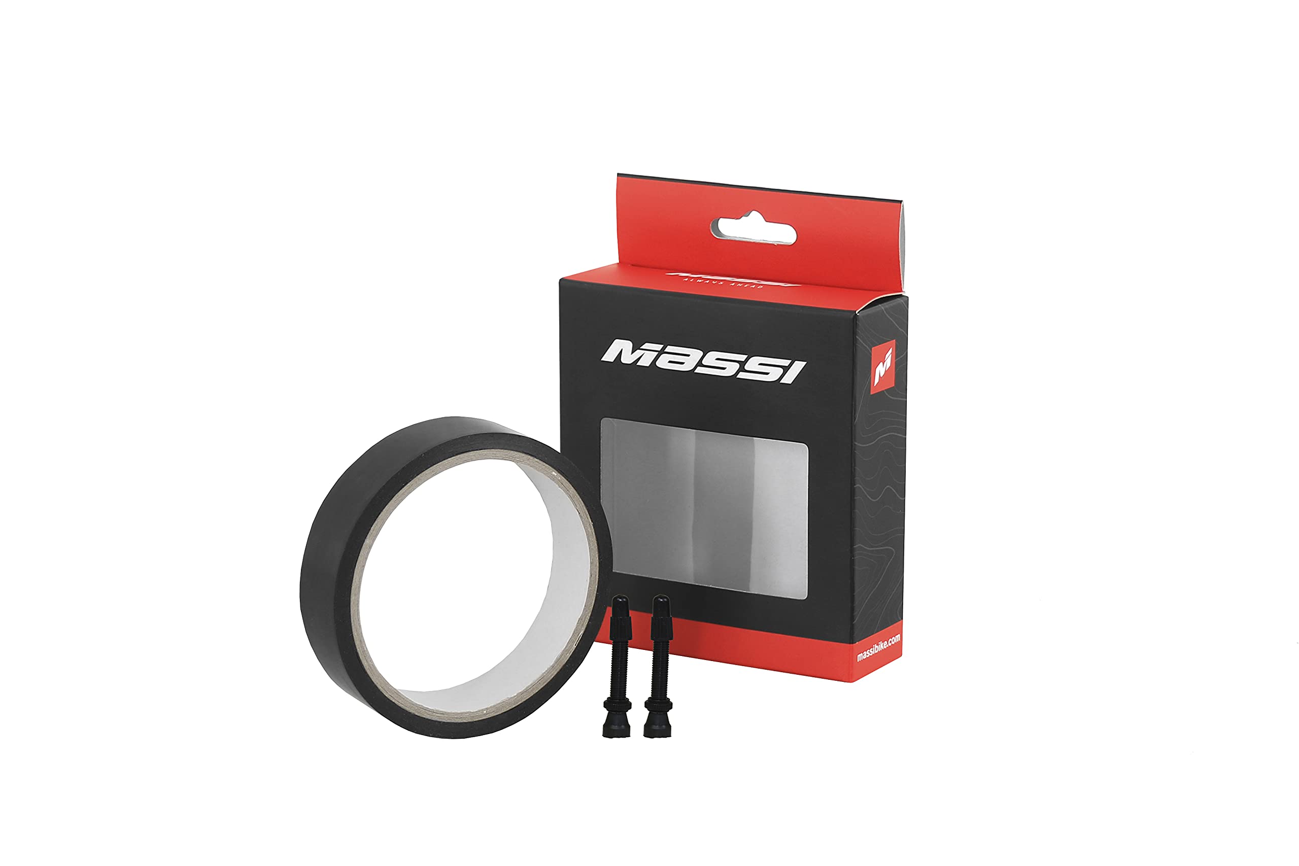 57518 – Rim Bottom Tape + 2 Tubeless Valves 17 mm x 10 m