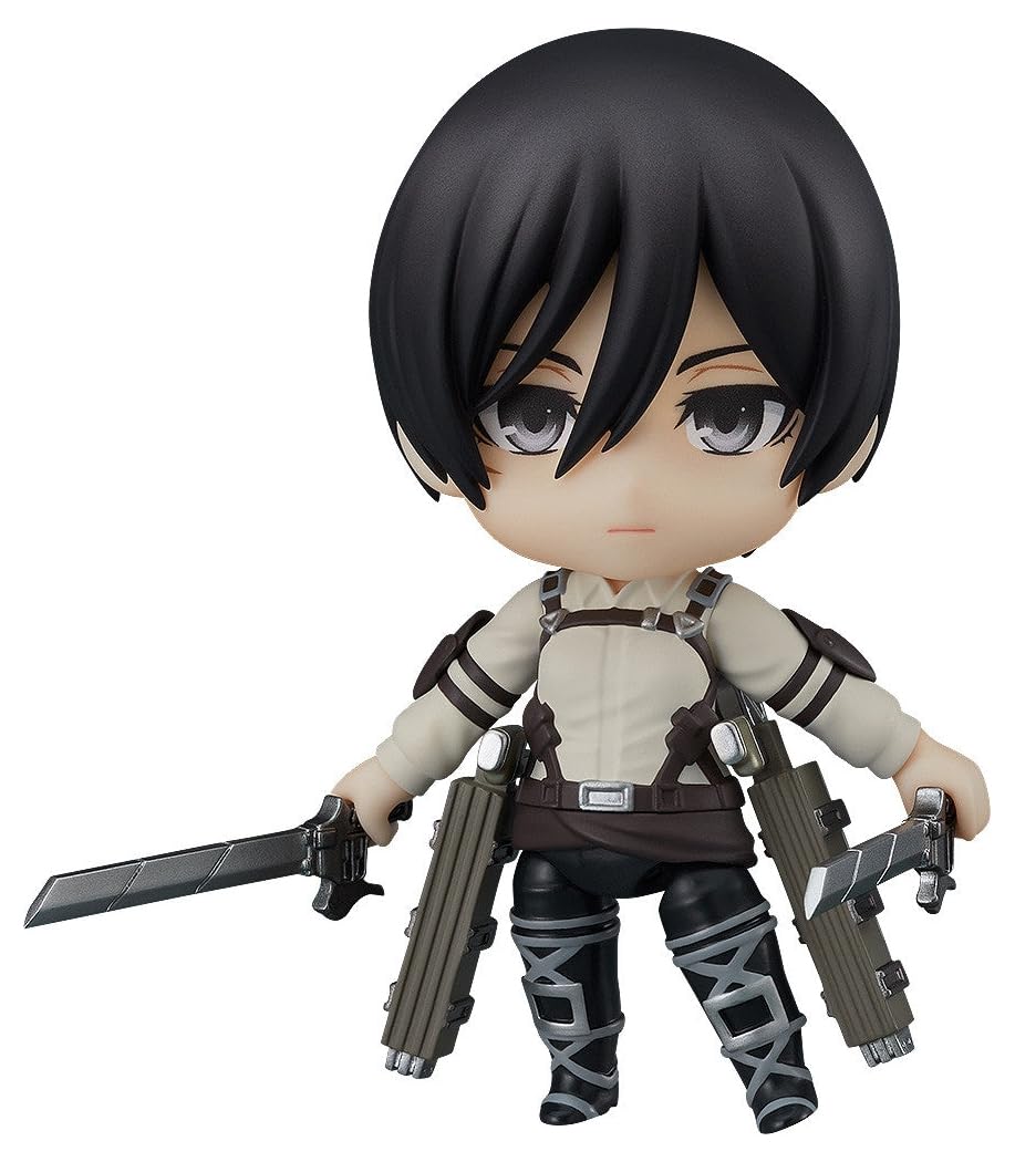 Good Smile Company - Attack On Titan - Mikasa Ackerman Final Season Nendoroid Action Figure, 10