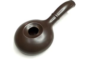 Coffee Roaster, Ceramic Handy Coffee Bean Roaster with Extended Handle, Household Nut Peanut Cashew Chestnuts Roasting Stove 