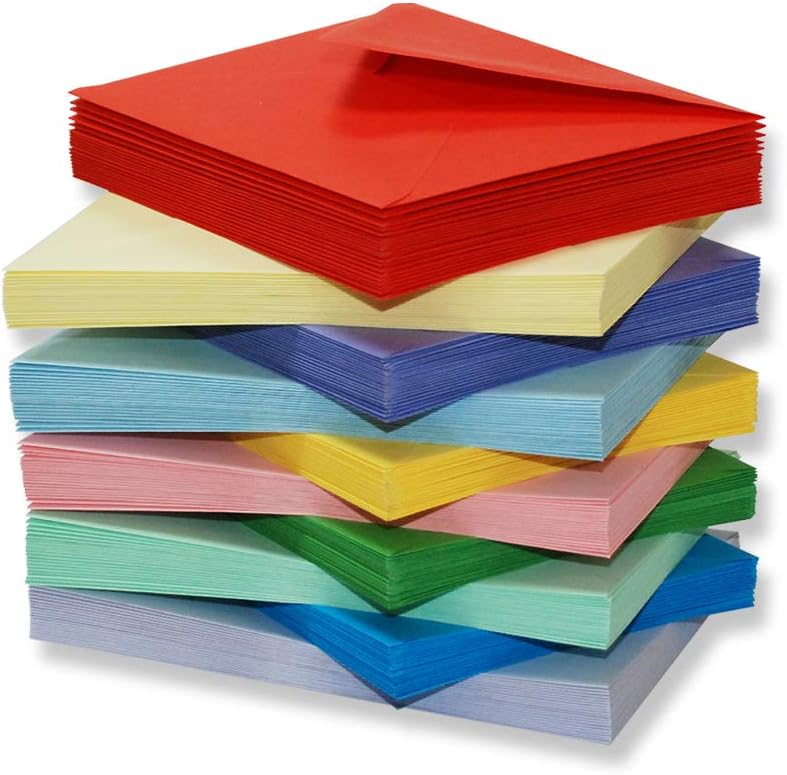 Craft UK Craft 2282 200 C6 Envelopes 80 gsm Assorted Colours 10 x 20