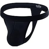 Summer Code Men's Thong T-Back Undewear Low Rise G-String Bikini Soft Waistband Under Panties