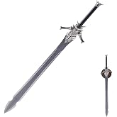 Sword fort Devil May Cry Vergil Yamato Sword/Dante Rebellion Sword Stainless Steel Katana, Nero Red Queen Game Cosplay Prop Replica for Cosplay, Collection,Display,Gift