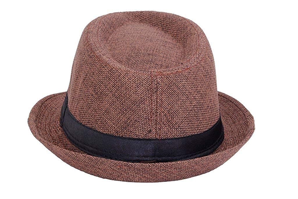 fedora hats for men brown