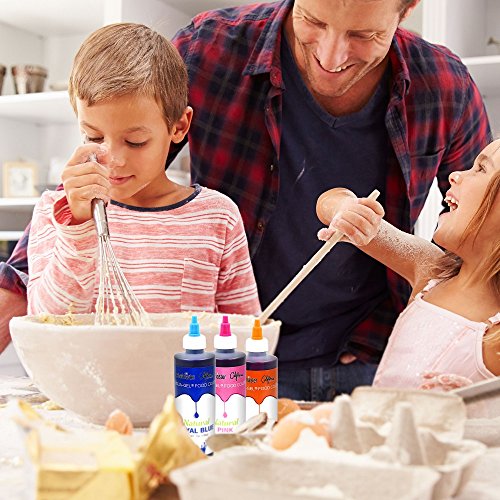 Chefmaster Natural Food Coloring for Baking, Pink All Natural Food Coloring, 10.5 oz. Natural Coloring for Whipped Icing & Fondant, Gluten-Free Natural Food Color, Liqua Gel All Natural Food Color
