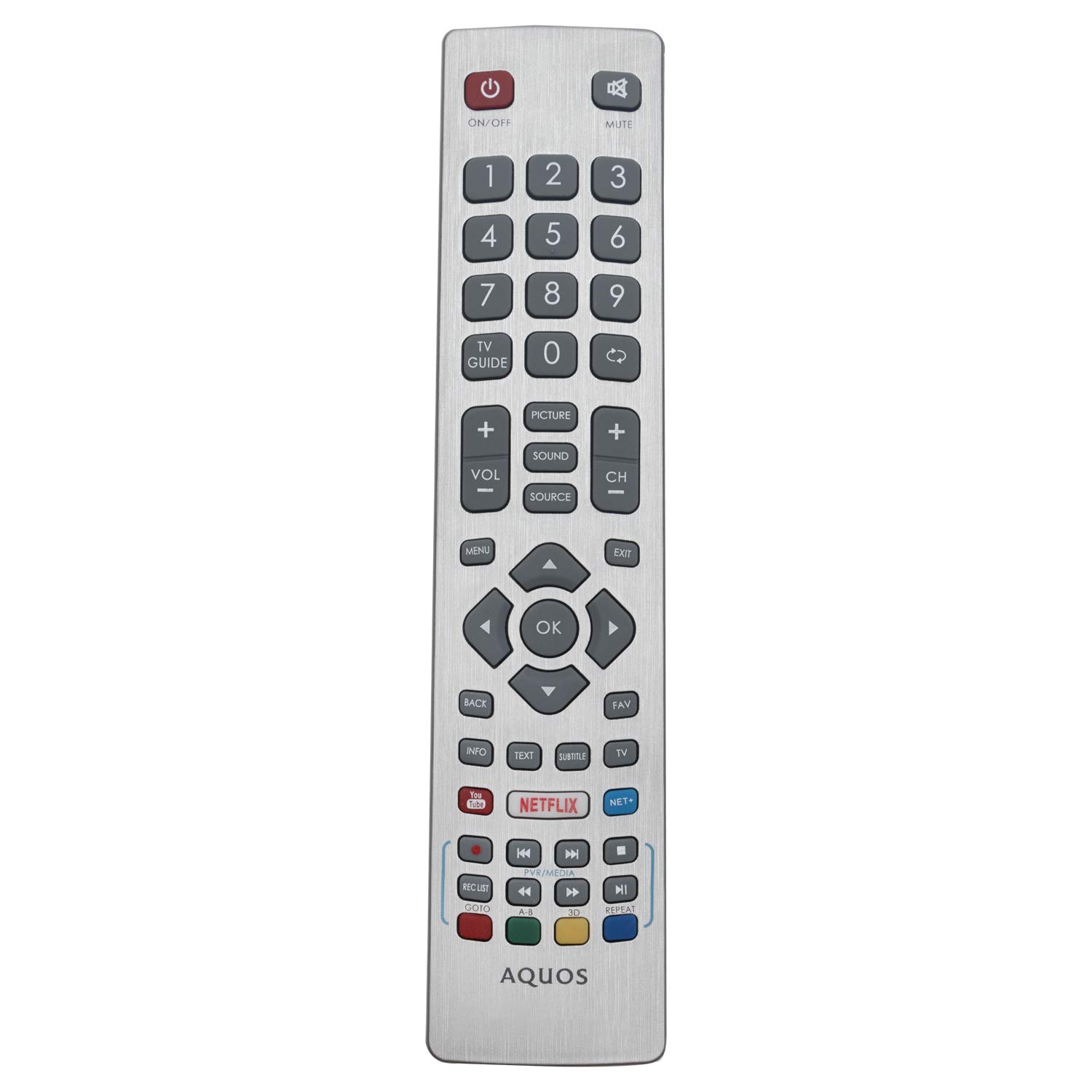 VINABTY SHW/RMC/0115N IR Remote Control replacement fit for TV LC-43CFG6002E LC-49CFG6001E LC-49CFG6001K LC-49CFG6001K LC-43CFG6001K LC-49CFG6001K LC-49CFG6001K LC-49CFG6001K