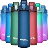 Opard Sports Water Bottles 20/24 Oz BPA Free Leak Proof Tritan Plastic Bottle Flip Top Kids Water Bottle Fast Flow