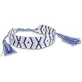 Agriajun Handmade Seed Bead Friendship Wristband Wrap Bracelets for Women Charm Adjustable Evil Eye Beaded Rope Braided Boho Multicolor Bracelet Fashion Jewelry Gift