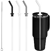 Miracredo 3 PCS Detachable Press In Straw for Hydroflask, Accessories for Hydro Flask Tumbler, Straw Replacement for 40 oz tumbler, for Hydroflask 20/28/32 oz