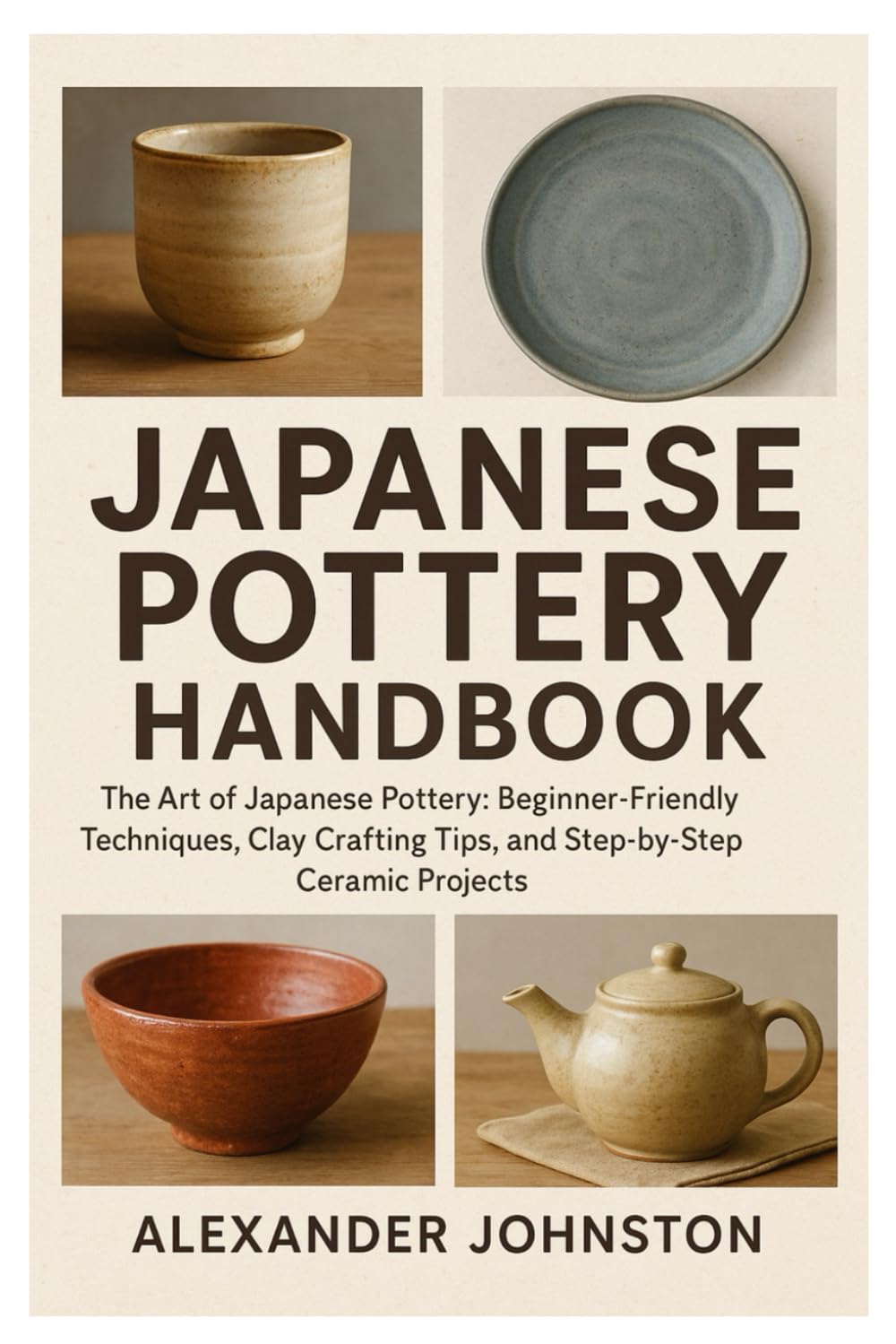 Japanese Pottery Handbook: The Art of Japanese Pottery: Beginner-Friendly Techniques, Clay Crafting Tips, and Step-by-Step Ceramic Projects Japanese Pottery Handbook: The Art of Japanese Pottery: Beginner-Friendly Techniques, Clay Crafting Tips, and Step-by-Step Ceramic Projects Paperback Kindle Edition