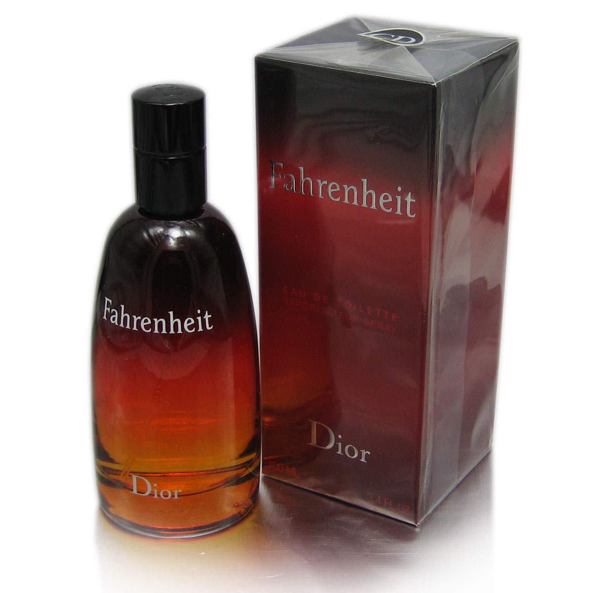 Fahrenheit By Christian Dior For Men. Eau De Toilette Spray Red, 3.4 Oz