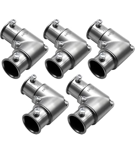 Shimeyao 20 Set 90 Degree Pipe Connector Clamps - Stainless Steel EMT - View #2