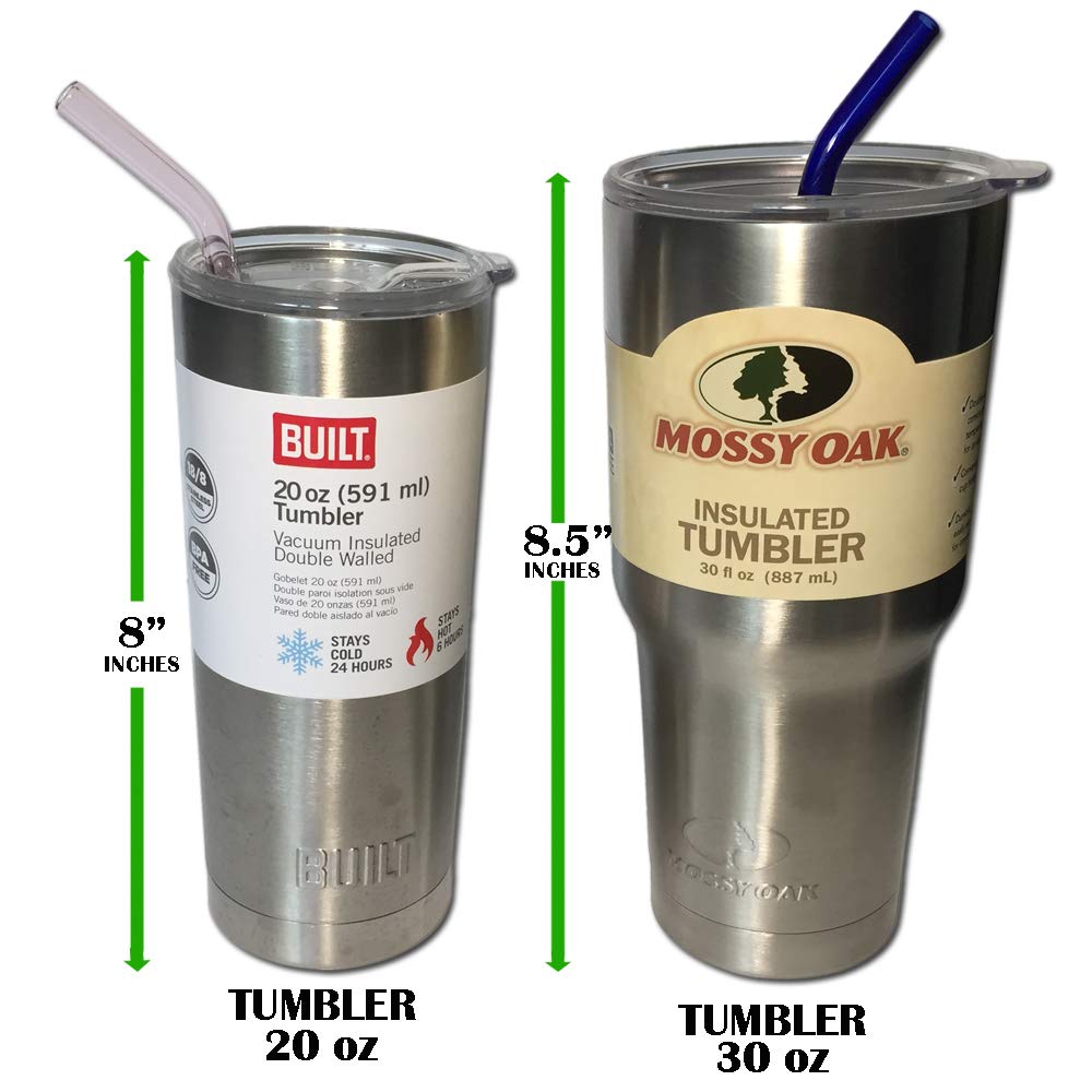 Reusable Glass Drinking Straws,Set of 6,Shatter Resistant,NonToxic eBay