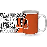 Rico Industries NFL Football 15 oz White Ceramic Mug