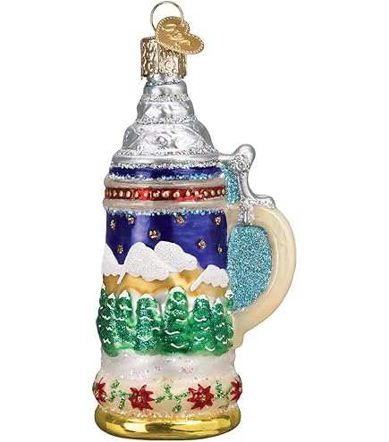Amazon.com: Hallmark Keepsake Christmas Ornament, Beer Stein, Beer