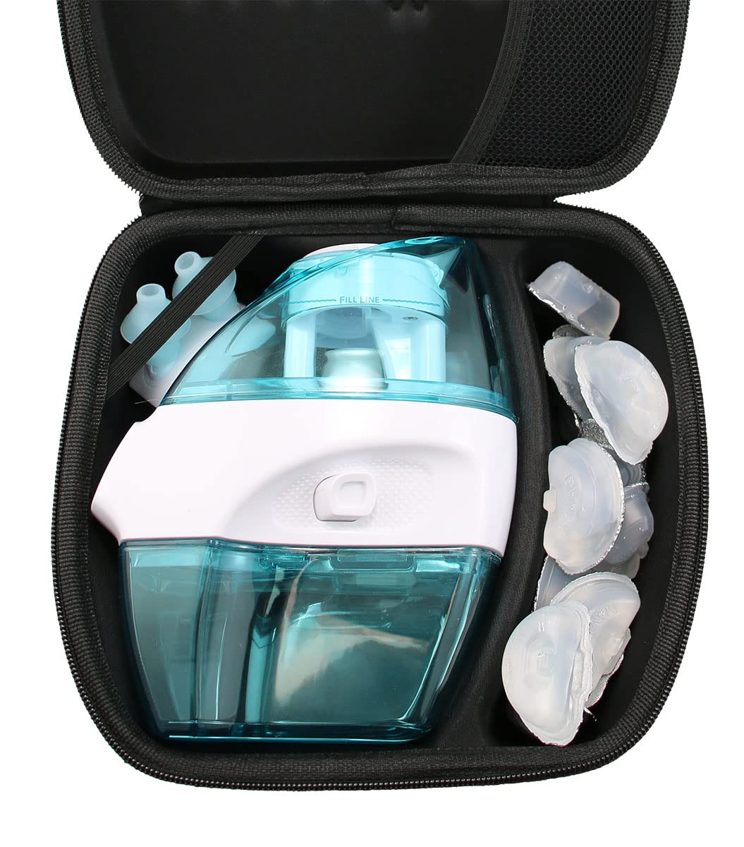 Navage Starter Bundle – Nasal Irrigation System with Nose Cleaner, 30 SaltPods, and Black Travel Case