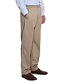 Pembrook Men's Elastic Waist Pants for Seniors