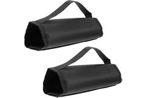 SquEqu 2 Pack Agility Hurdles Carrier Handle Quick Attachment Carrying Wrap Grip Storage Organizer for Speed Training Hurdle Soccer Basketball Football Training Equipment Easy Transport