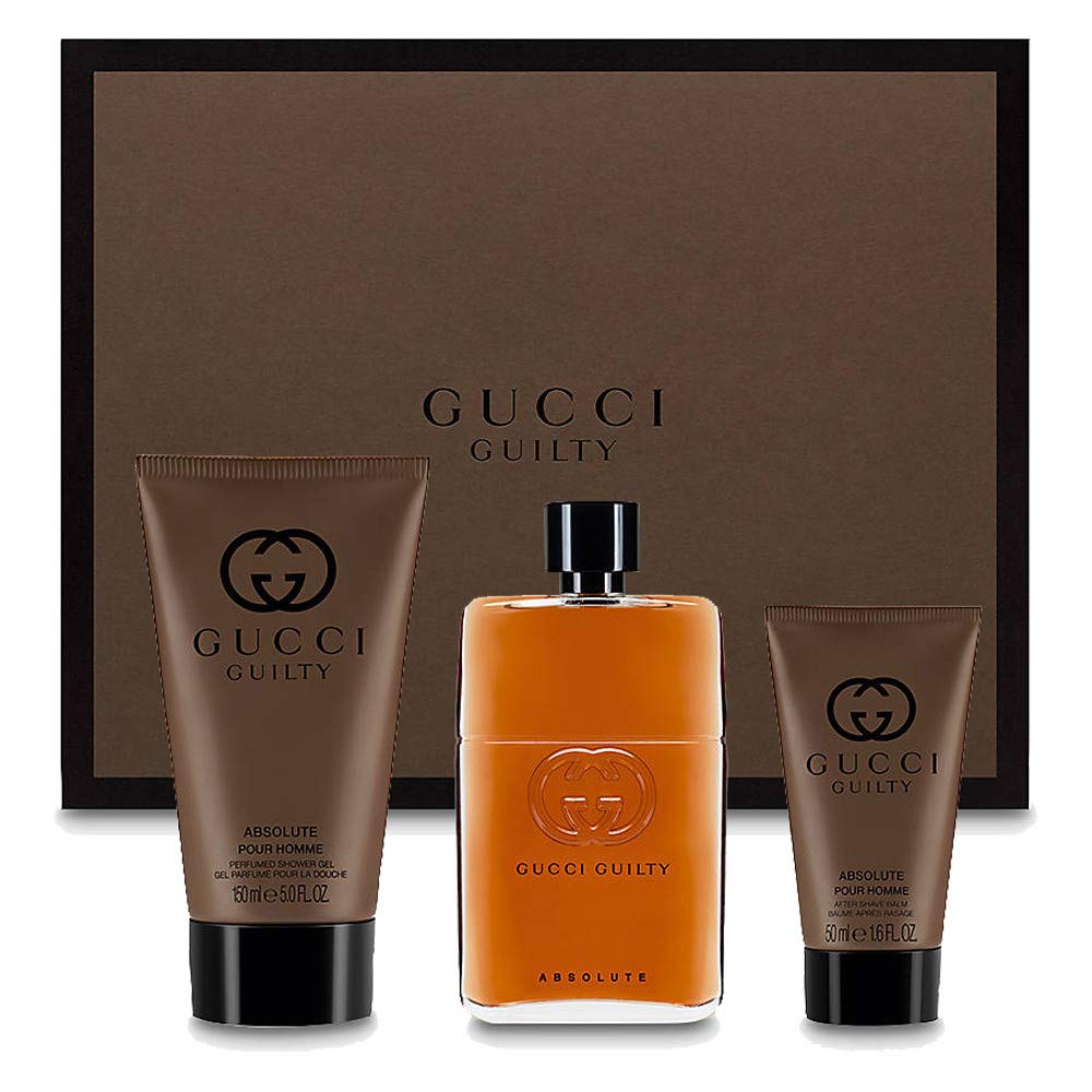 gucci guilty absolute set