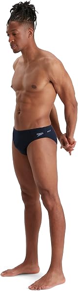 Speedo Men Endurance+ 7cm Briefs Chlorine Resistant Recycled Fabric True Navy view 4