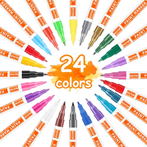 1 Acrylic+Painting+Markers+Ceramic+Quick+Dry