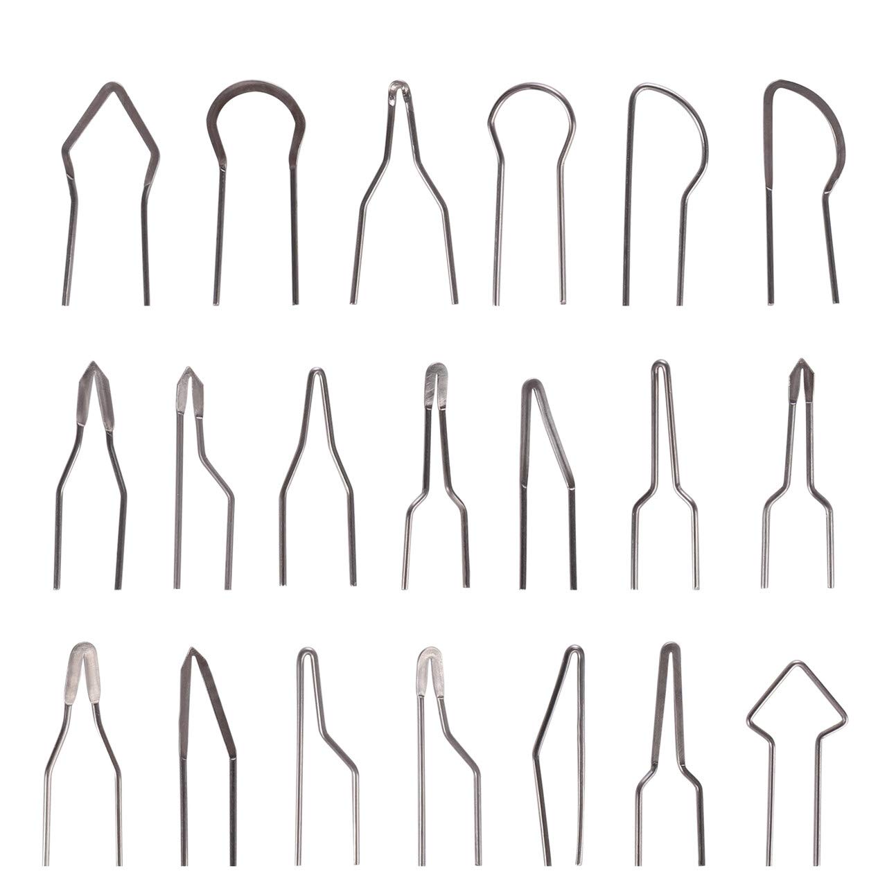 ele ELEOPTION 23 Pcs Pyrography Wire Tips 50W 1mm, Tips for Pyrography Machine