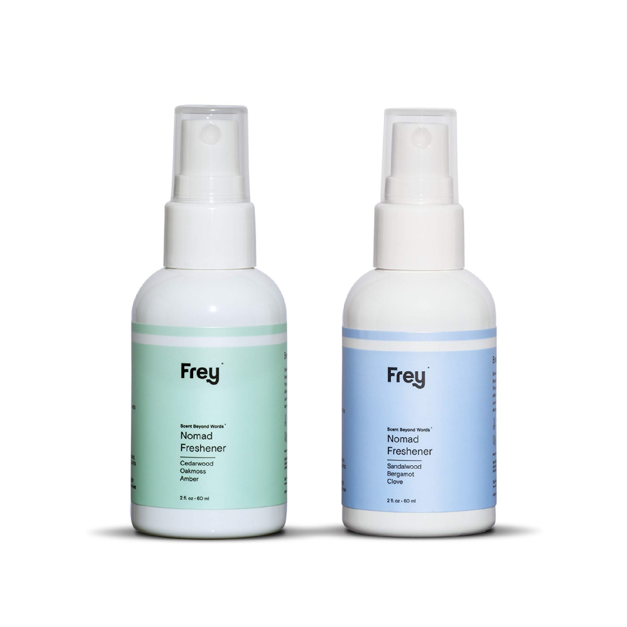 Photo 1 of Frey Fabric Freshener Spray – Pack of 2 | Linen Spray Deodorizer for Laundry | Cedarwood & Sandalwood | 2oz Bottles