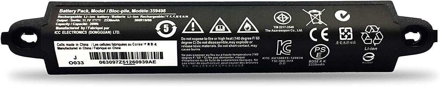 bose soundlink model 404 600 battery