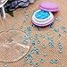 4.5mm pack of 10000pcs Acrylic Crystal Diamond For Vase Fillers, Party Table Scatter, Wedding, Photography, Party Decoration, Crafts DIY Project - turquoise
