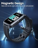 TiMOVO Magnetic USB Charger Cable for YAMAY SW022 AGPTEK LW11 Ticwatch GTX view 3