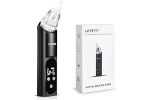 Ear Pressure Relief Device to Relieve Tinnitus and Earache, Balancing Ear Pressure, Eustachian Tube unblocking Device for Fly