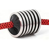 Yosoo Health Gear Rope Brush, Rope Cleaner Climbing, Nylon Stainless Steel Climbing Rope Cleaner, Black Rope Cleaning Brush for Rope Way Mountaineering Cave Exploration Aerial Work