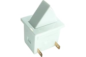 W11384469 1118894 Refrigerator Door Light Switch by DTAIR Replacement for Whirlpool Refrigerator W11234536 WP1118894 (Normally Closed)
