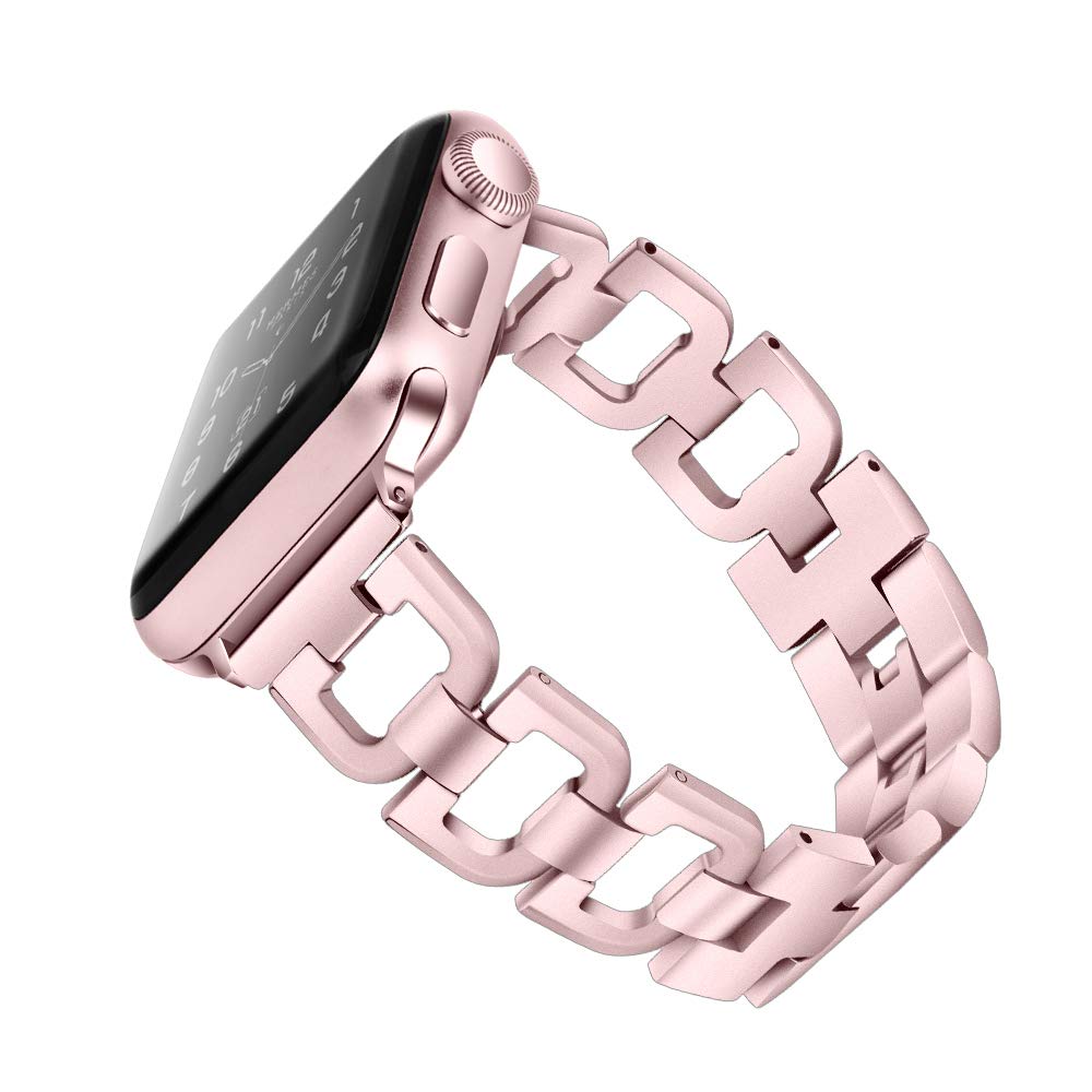 OULUCCI Compatible with Apple Watch Band 38mm 40mm 41mm 42mm 44mm 45mm 46mm 49mm, Women Strap For iwatch Series 11 10 9 8 7 6 5 4 3 2 1 SE SE2,D-Shape