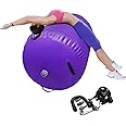 86 York Air Barrel Gymnastics Roller Inflatable Tumbling Mat, Back Handspring Training Air Mat Tumble Track Gymnastics Equipment For Home Use, Gym Training, Yoga Balance Exercise, Cheerleading with Electric Pump