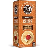 34 Degrees Crisps | Original Crisps | Thin, Light & Crunchy Crisps, Single Pack (4.5oz)