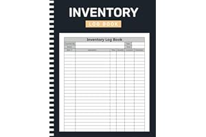 Inventory Log Book: Inventory Organizer For Small Business and Personal Use ( 105 Pages ''8.5x11'' Inches )