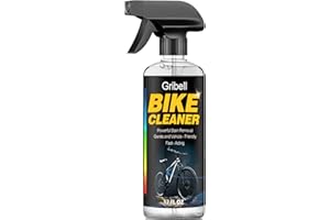 Gribell Bike Wash, Biodegradable Bicycle Cleaning Fluid - Safe On Safe on Carbon Fibre and All Surfaces, Suitable For For All Types of Bike (17oz)
