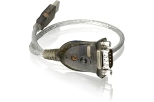 IOGear USB to Serial/PDA Converter Cable (GUC232A), 1 feet