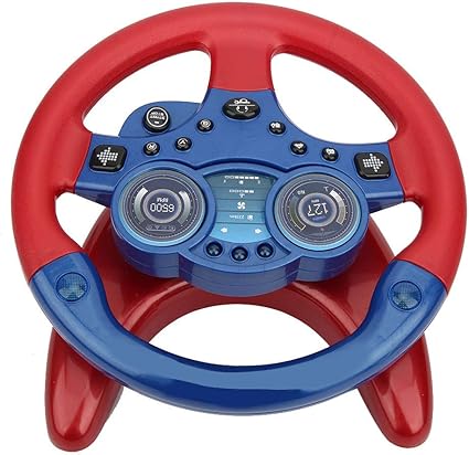 Toy steering wheel amazon Clearance