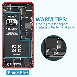 XYIRMCYF 9000mAh Super Capacity Battery Compatible