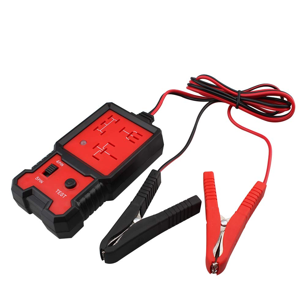 12V Electronic Automotive Relay Tester Auto Car Diagnostic Battery