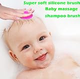 MMSGA Silicone Face Scrubbers Exfoliator Brush 3 Pack Baby Bath Brush view 6