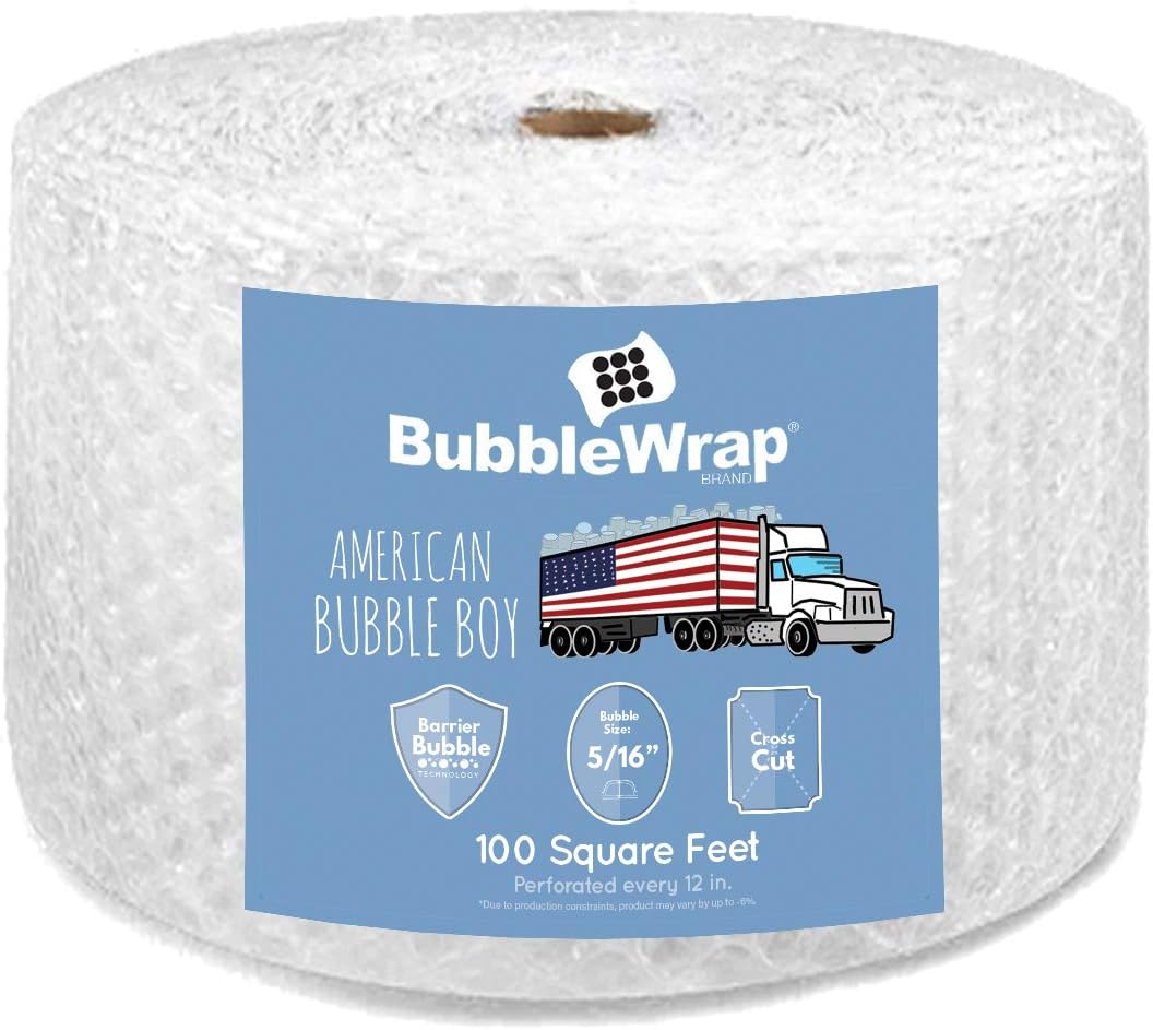 Official Sealed Air Bubble Wrap - American Bubble Boy (90' Medium (5/16") Bubble Wrap)
